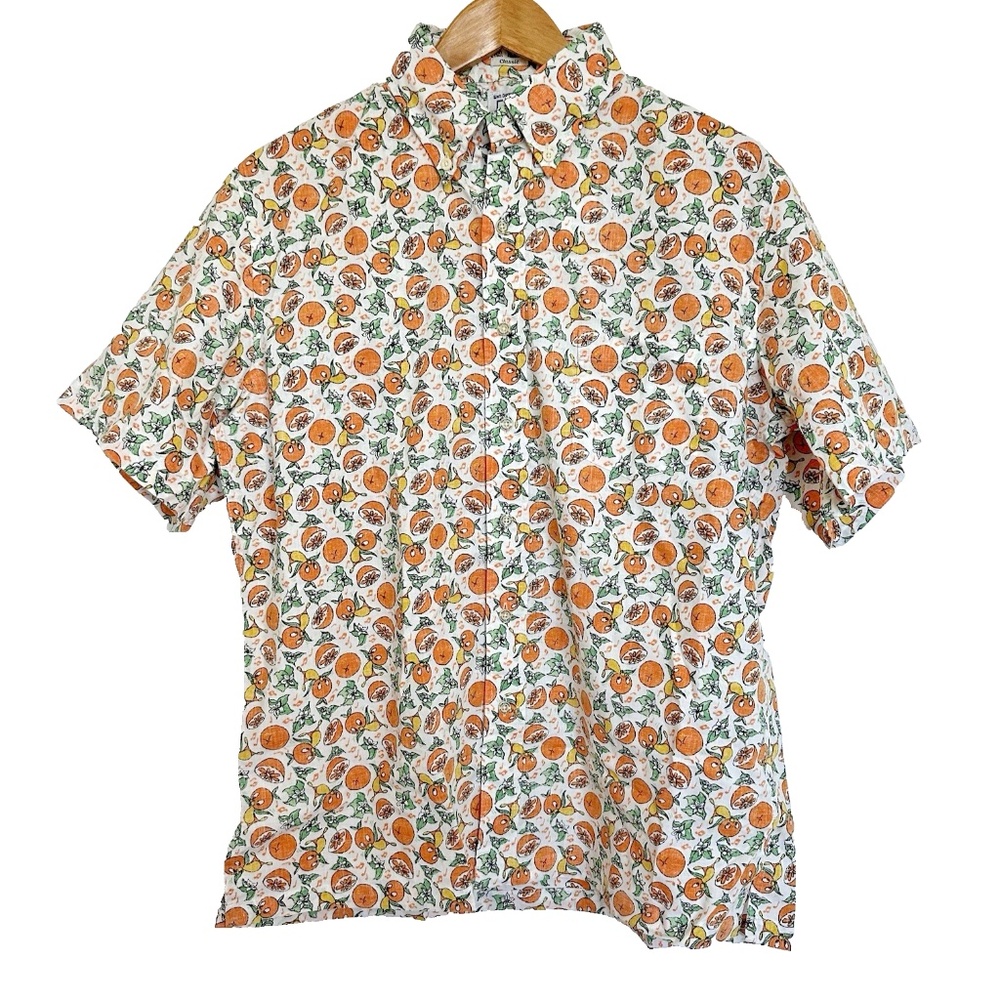 Reyn Spooner Disney Orange Bird WDW 50th Aloha Shirt Men’s Small NWT